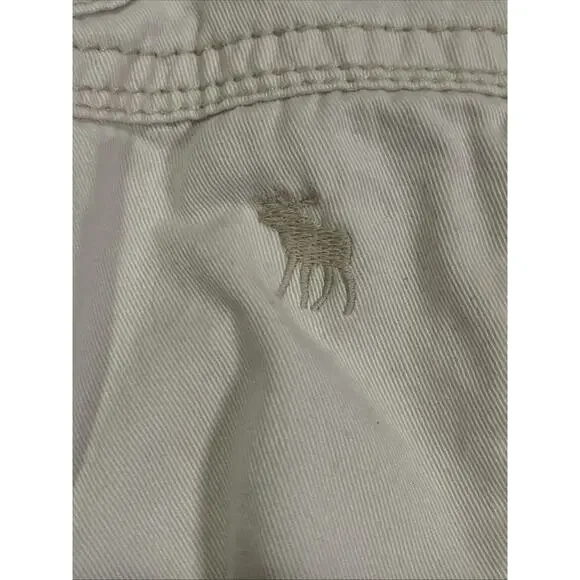 Abercrombie & Fitch Parka Jacket Coat Women’s Medium Lined Faux Fur Trim Hooded - Picture 7 of 16